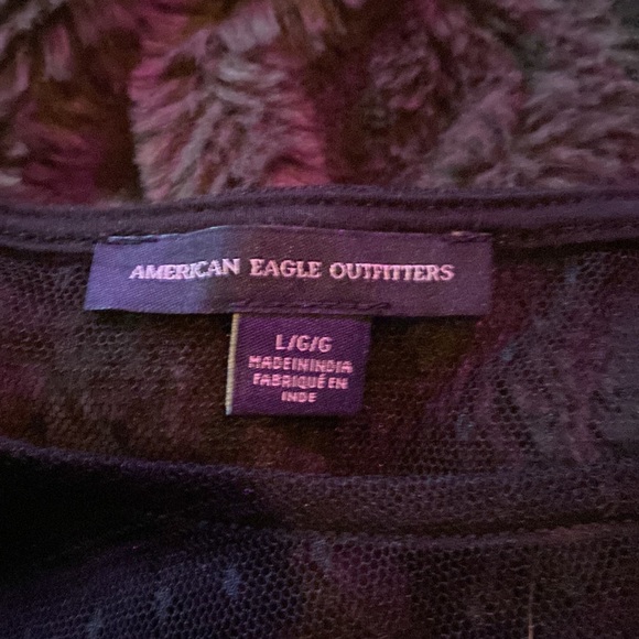 American eagle rose Mesh top - Picture 5 of 5